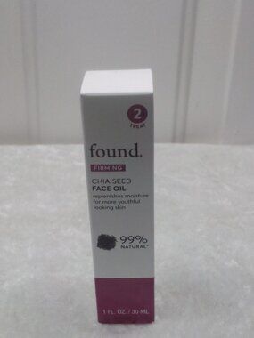 found. Firming Chia Seed Face Oil 99% Natural Hydrating 1 fl oz / 30 ml